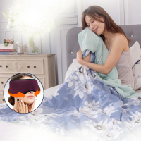 【日本旭川】生命磁石墨烯AB版舒眠被1入+醫護級安眠眼罩1入(夜夜好眠 四季皆宜)