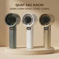 Quạt Cầm Tay Kachi MK442 – 120 Cấp Độ Gió Tuabin, Màn Hình LED Hiển Thị Pin, Bảo Hành 18 Tháng