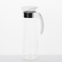 冰箱用耐熱玻璃水壺 SLIM 1.4L NITORI宜得利家居