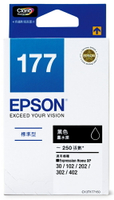 【文具通】EPSON 177 墨水匣 黑 T177150 R1010542
