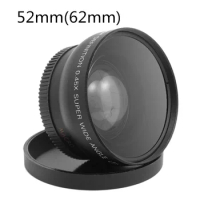 52MM 0.45X Wide Angle Lens + Macro + Lens Bag for Nikon D5000 D5100 D3100 D7000 D3200 D80 D90