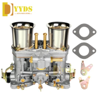 40MM IDF 2 Barrel 40IDF Carburetor Carb Engine Replacement Part Compatible With Bug/Beetle/VW/Fiat/ TF-072 Manual Choke