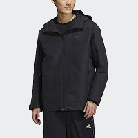 Adidas Th Prem Wv Jkt HY5829 男 連帽外套 運動 訓練 高領 寬鬆 亞洲版 黑灰