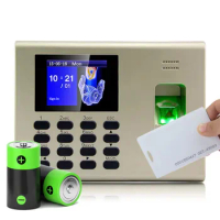 Built In Battery Linux System K40 USB TCP/IP RFID Card Fingerprint Recognition Time Attendance Machine Time Clcok Time Recorder