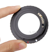 New Electronic Chip 9 AF Confirm M42 Mount Lens Adapter for Canon EOS 5D Mark III 5D3 5D Mark II 5D2 6D 70D 80D 650D 750D 700D