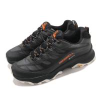 Merrell 戶外鞋 Moab Speed GTX 男鞋 登山 越野 耐磨 黃金大底 防水 緩衝 黑 白 ML066769