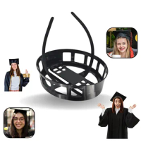 Grad Cap Stabilizer Plastic Grad Cap Insert Non-Slip Graduation Cap Insert Headband Secures Your Graduation Cap for Women Men