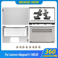 New For Lenovo Ideapad 5 14IIL05 14ARE05 14ITL05 14ALC05 LCD Back Cover Front Bezel Hinges Hingecover Palmrest Bottom Case