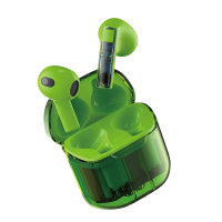 Tai nghe Bluetooth mới TWS5.0 Space Capsule Transparent Wireless Two-Ear Smart Noise Reduction Gamin