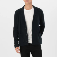 เสื้อไหมพรมผู้ชาย เสื้อแจ็คเก็ตผู้ชาย MUJI : Tailored jacket #16963902635 คําแนะนําผลิตภัณฑ์ใหม่ของเ