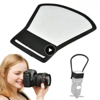 Universal Softbox Flash Bounce Reflector Diffuser Softbox Camera Accessories Silver White for Nikon Camera Photo Studio