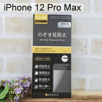 【ACEICE】防窺滿版鋼化玻璃保護貼 iPhone 12 Pro Max (6.7吋) 黑
