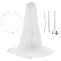 Adjustable Mosquito Net Stand Holder For Baby Crib Cot For Crib Canopy Baby Infant Toddler Bed Dome Cots Accessories