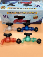 PAKET MURAH 24PCS KRAN AIR TRANSPARAN 1/2\ BONUS DRAT 3/4\"  KRAN ENGKOL KRAN BALING KRAN TOPI AIR M