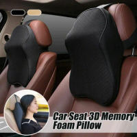 New Comfort Car Neck Headrest Pillow Memory Foam Travel Seat Pillow Rest Support Cushion for Kids Adults Sleeping Head Pillow