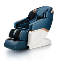 【輝葉】V-Motion 一健椅HY-5082A(搖擺拉伸/石墨烯全身包覆/腿部揉搓按摩)-晨皓藍