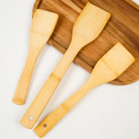 7-Piece Spatula Set Bamboo Spatula Bamboo Spoon Spatula Spoon Set Wholesale Non-Stick Pan Square Lon