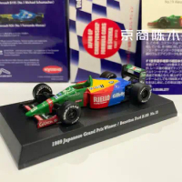 1:64 kyosho Benetton B189 Nanini F1 Formula Car #19 Suzuka Circuit Edition collection die cast alloy car model