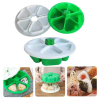 DIY Sushi Mold Onigiri Rice Ball Food Press Triangular Sushi Maker Mold Sushi Kit Kitchen Tools Bent