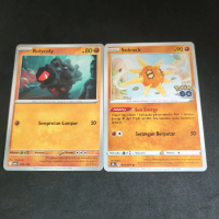 Kartu Pokemon Tcg Indonesia Rolycoly 095 Solrock 039 set of 2