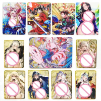 Goddess Story Ningguang Yor Forger Nico-Robin Nami Anime Characters New Metal Cards Game Collection Rare Boys Birthday Gifts