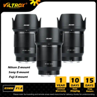 VILTROX 85mm II F1.8 for Nikon Z Fuji X Sony E Lens Full Frame Portrait Auto Focus Lens Fujifilm X Nikon Lens Mount Camera Lense