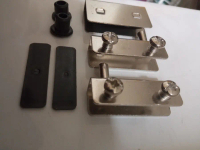 Engsel Kaca Magnet Engsel Jepit Lemari Pintu Kaca Chrome Pivot
