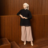 EPC Eddy P Chandra EPC Blouse Yuna - Black - Embroidery Collection