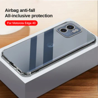Soft Silicone Protect Clear Coque For Motorola Edge 40 Neo Case Moto Rola Edge40 Pro 40Pro 40Neo 5G Cover Anti-fall Fundas Capas