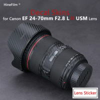 for Canon2470 F2.8 II Lens Premium Decal Skin for Canon EF 24-70mm f/2.8L II USM Len Protector Film EF24-70 F2.8 II Wrap Sticker