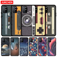 JURCHEN Silicone Phone Case For OnePlus 8T Fashion 3D Cute Cat Cartoon Pattern For One Plus 8T KB2000 TPU Matte Thin Back Cover