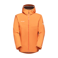 【Mammut 長毛象官方直營】Convey Tour HS Hooded Jkt AF GTX防水連帽外套 柑桔橘 男款 #1010-28451
