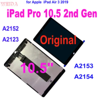 Original for iPad Pro 10.5 2nd Gen A2152 A2123 A2153 A2154 LCD Display Touch Screen Digitizer Assembly iPad Air 3 2019 10.5" LCD