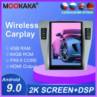 64gb Px6 Style Multimedia Player Android 9 Vertical Screen Gps For Toyota Camry 2006-2011 Gps Navigation Player 2 Din Dvd