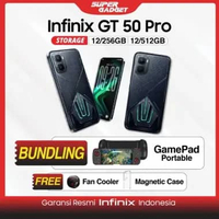 Infinix GT 50 Pro 5G 12/256 12/512 GB RAM 12GB 256GB 512GB GT50 HP Gaming Android HP Only 12/512GB |