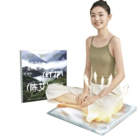 【YAOCHEN 瑤辰】9檔調節草本熱敷墊艾灸墊-坐墊/背部/腰部適用(動力式熱敷 安全定時關閉)