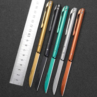 5 Colors Mini Portable Folding Knife Pocket CS Go Outdoor Camp Survival Knives Letter Opener Self Defense Outdoor Tool Knife