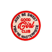 Good girl club - embroidered patch ตัวรีดลายปัก คําแนะนําผลิตภัณฑ์ใหม่ของเดือนนี้