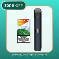 Special Bundle RELX Infinity 2 Plus Device - Black Sapphire Menthol Xtra