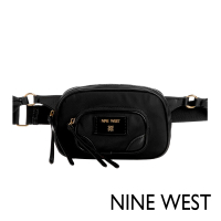 【NINE WEST】WINSLAND 經典方型胸包-黑色(137780)