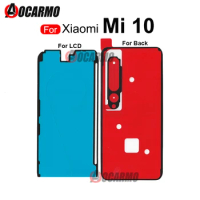 Aocarmo Back Adhesive For Xiaomi 10 Mi10 Rear Cover And Front LCD Screen Sticker Glue For Mi 10 11Lite Replacement Part