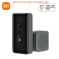 XIAOMI Smart Video Doorbell 2 Lite AI Remote Monitor HD Infrared Night Vision Motion Detection Two-Way Intercom Video Doorbell