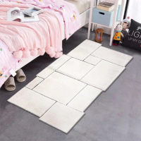 【Fuwaly】德國Esprit home 舒雅造型地毯-70x140cm ESP3119-05(不規則 方格)