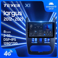 TEYES X1 For LADA largus 2012 - 2021 Car Radio Multimedia Video Player Navigation GPS Android 10 No 2din 2 din dvd