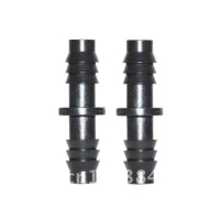 Double Barb Water Hose Connectors 3/8 Barbed Straight Connector for Garden Drip Irrigation 8/11mm Hose Tubing Fitting 15 Pcs