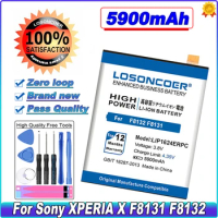 LOSONCOER LIP1624ERPC 5900mAh Smart Phone Batteries For Sony Xperia X Performance XP F8131 F8132 Battery~In Stock