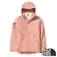 【THE NORTH FACE 美國】女兩件式 PrimaLoft防風 保暖連帽外套『粉色』 NF0A4NFB