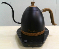 【Brewista Artisan】 細口壺，可控制溫度的咖啡手沖壺-600ml (黑色)贈蘇門答臘優質曼特寧半磅