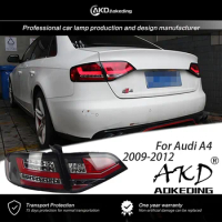 AKD Tail Lamp for Audi A4 B8 Tail Lights 2009-2012 A4L LED Rear Lamp LED DRL Assembly Upgrade Dynamic Signal Auto Accessories