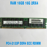 1PCS For Inspur Server Memory RAM 16GB 16G 2RX4 PC4-2133P DDR4 ECC RDIMM